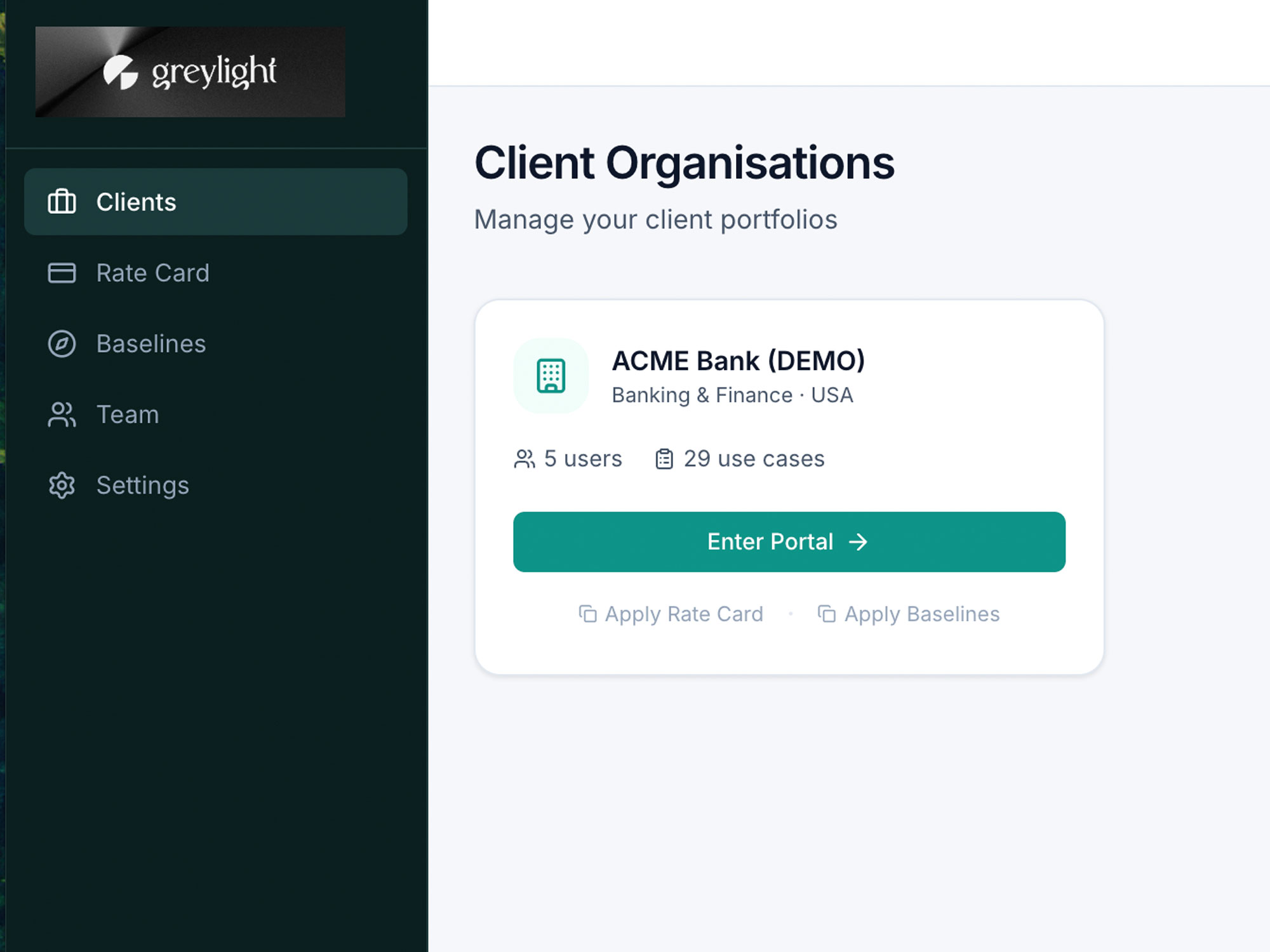 Manage all your clients in Prefolio